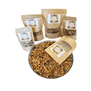 Granola Artisanal 100% Naturel – Flocons d’Avoine, Fruits Secs et Graines
